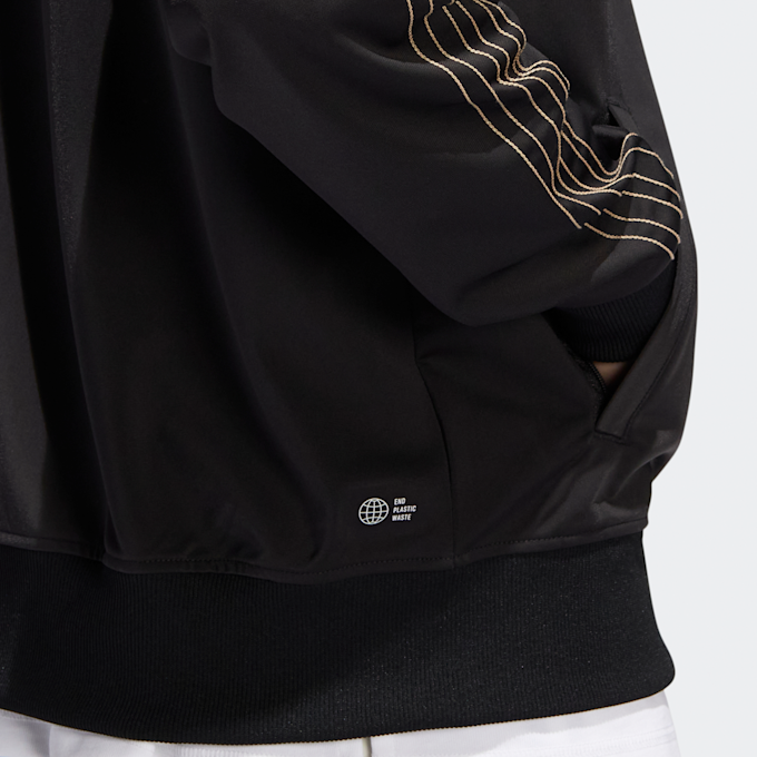 adidas Originals adicolor Superstar Slim Trainingsjacke schwarz 10528 5