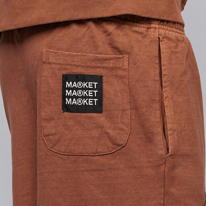 Market Gone Camping Washed Shorts marrón 10537 4