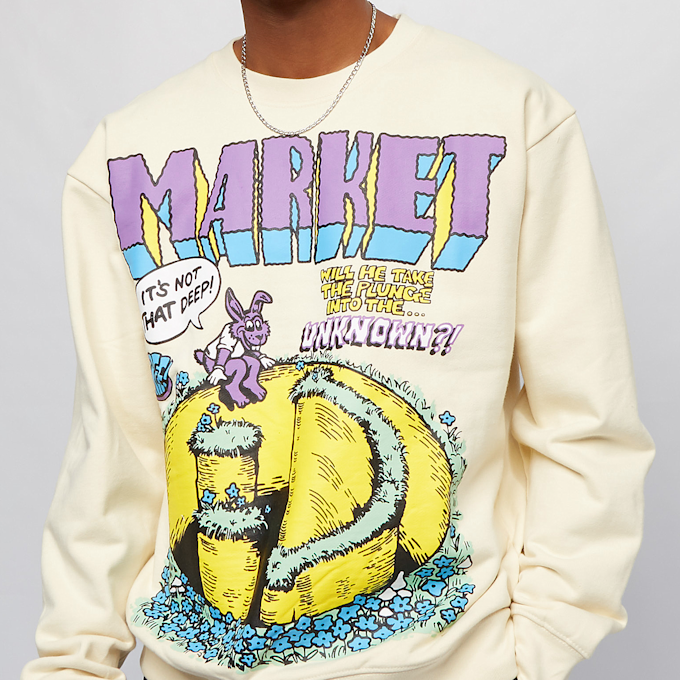 Market Smiley Into The Unknown Crewneck bege 10562 3