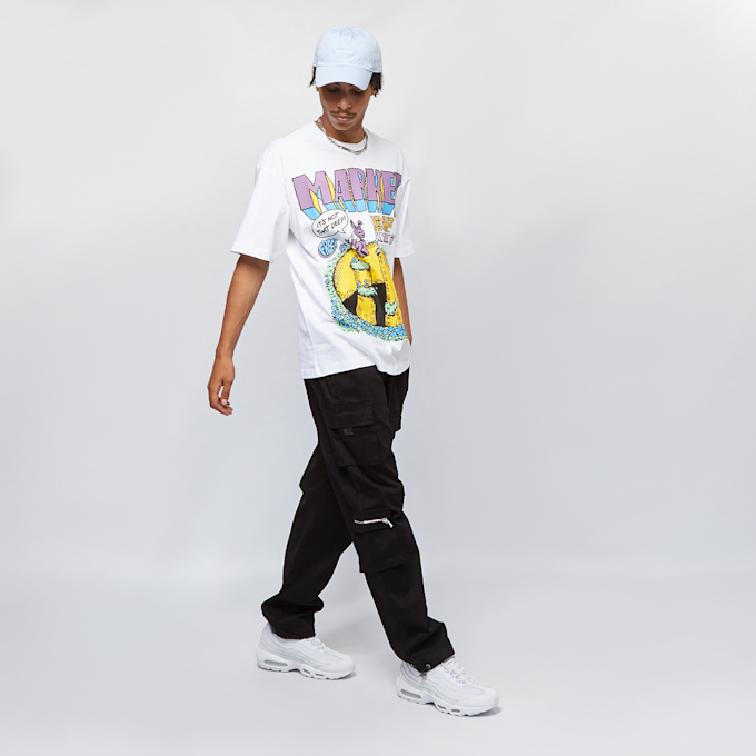 Market Smiley Into The Unknown T-Shirt weiß 15669 4