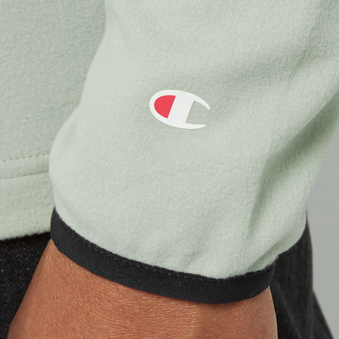 Champion Micro Polar Fleece Half Zip Top siva 15685 4