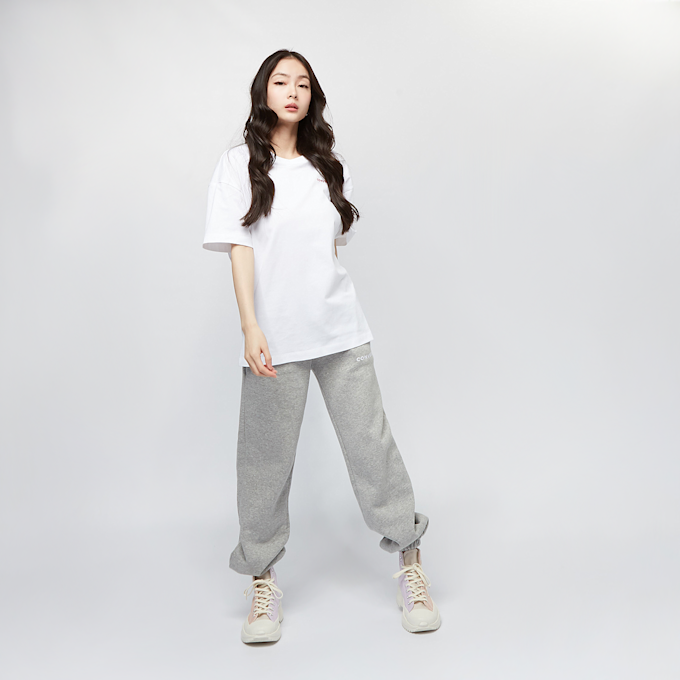 Converse Strip Wordmark Fleece Bottom grau 15746 5