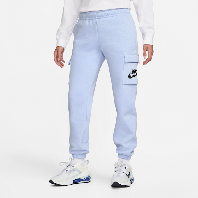 Nike   Sportswear Fleece Cargo Pants azul 15804 1