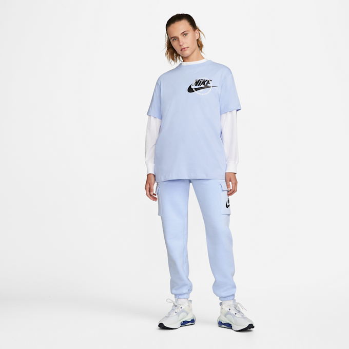 Nike   Sportswear Fleece Cargo Pants azul 15804 6