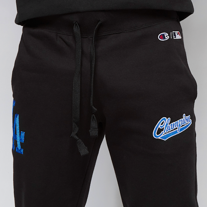 Champion Rochester MLB Los Angeles Dodgers Rib Cuff Pants schwarz 15820 3