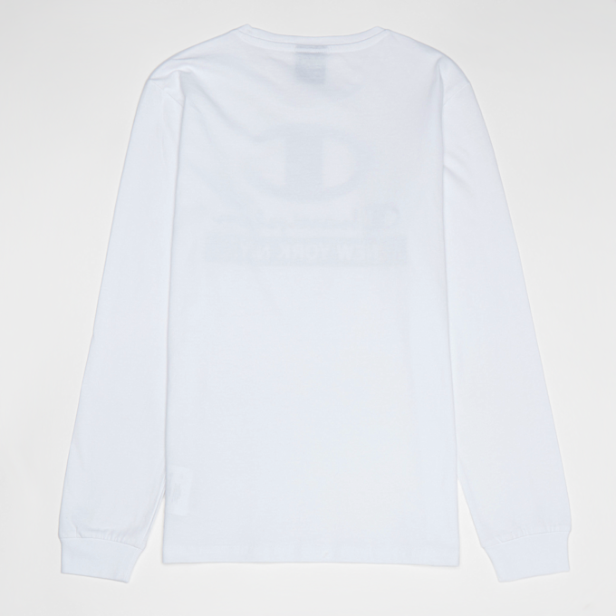 Champion Long Sleeve Crewneck T-Shirt blanc 15959 2