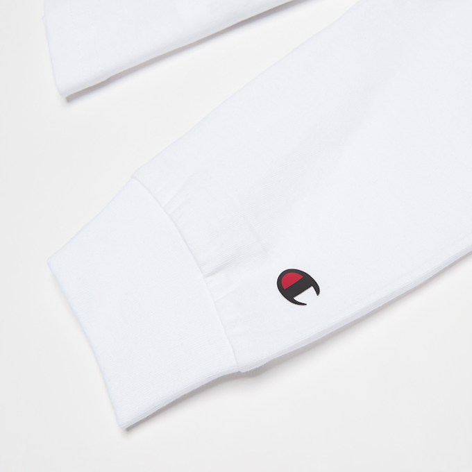 Champion Long Sleeve Crewneck T-Shirt blanc 15959 4