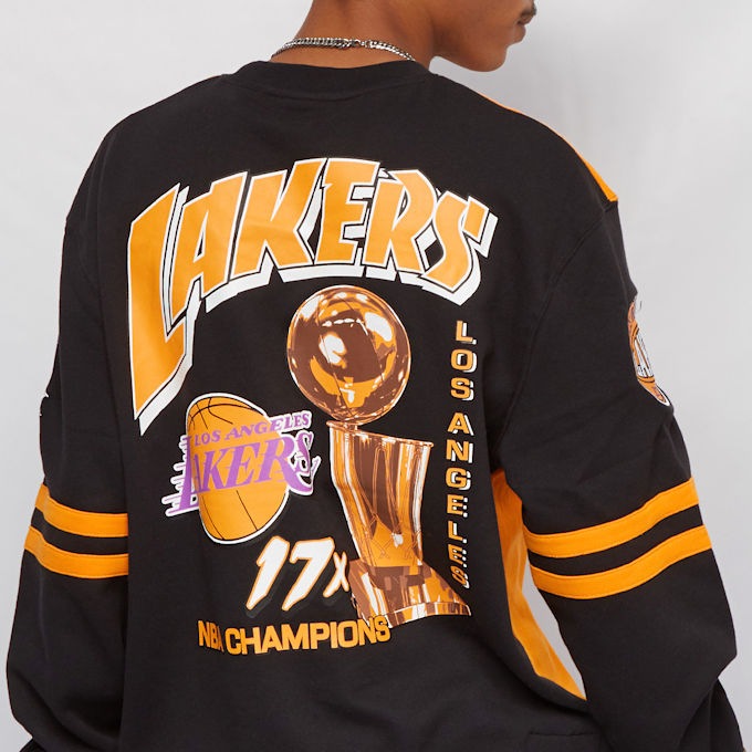 Mitchell & Ness Nba All Over Crew 2.0  Los Angeles Lakers żółty 15996 7