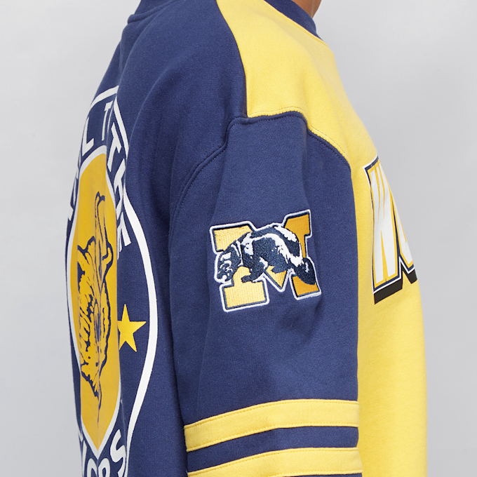 Mitchell & Ness Ncaa All Over Crew 2.0  University Of Michigan blau 15997 5