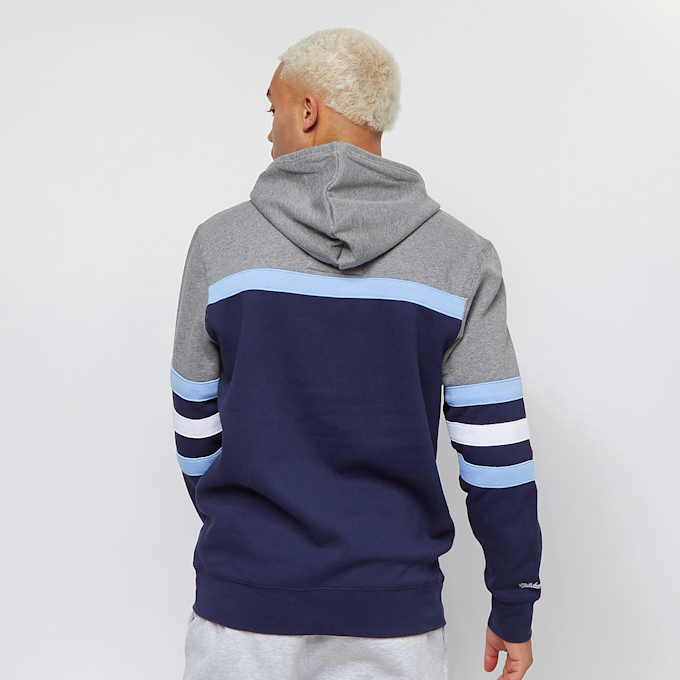 Mitchell & Ness Ncaa Head Coach Hoody University Of North Carolina blu 16004 2