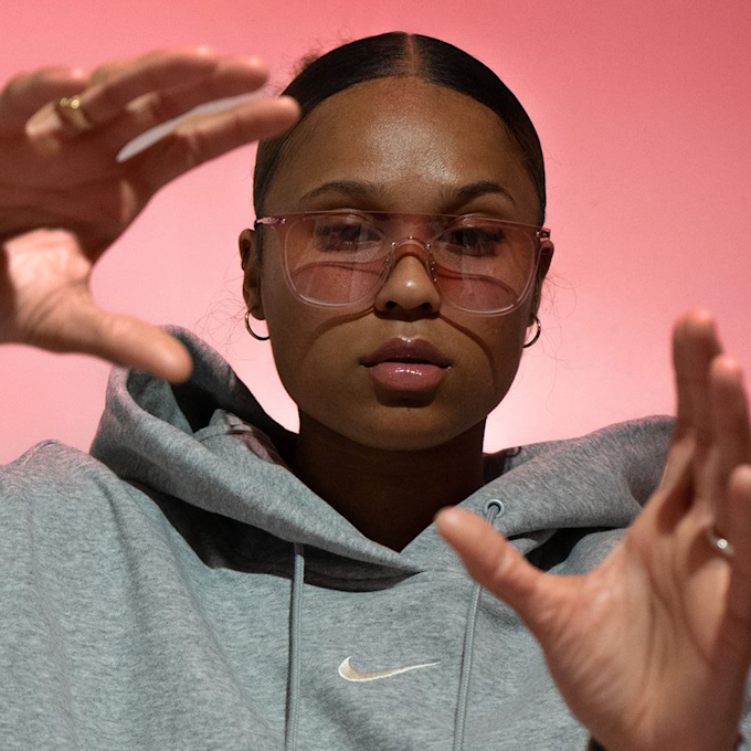 Nike Sportswear Phoenix Fleece Oversized Hoodie szary 16116 6