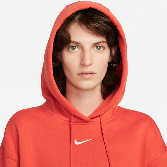 Nike Nike Sportswear Phoenix Fleece Women's Oversized Pullover Hoodie crvena 16118 3