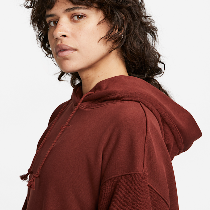 Nike   Sportswear Everyday Mod Fleece Hoodie czerwony 16122 4