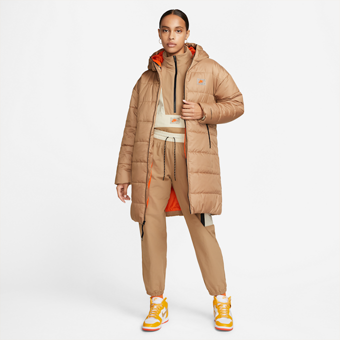 Nike   Nike Sportswear Revolution Women's 1/2-Zip Jacket castanho 16139 7