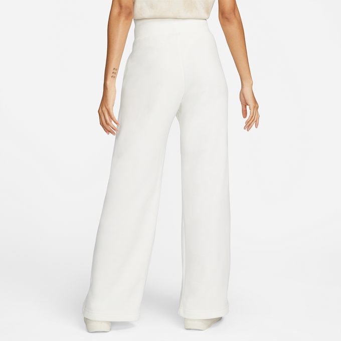 Nike Sportswear Phoenix Fleece Women's High-Waisted Wide-Leg Sweatpants biały 16154 2