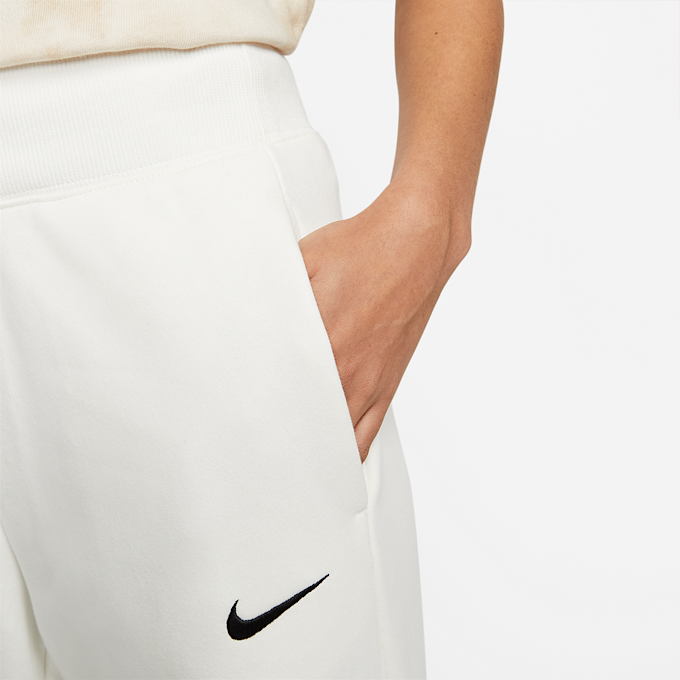 Nike Sportswear Phoenix Fleece Women's High-Waisted Wide-Leg Sweatpants branco 16154 4