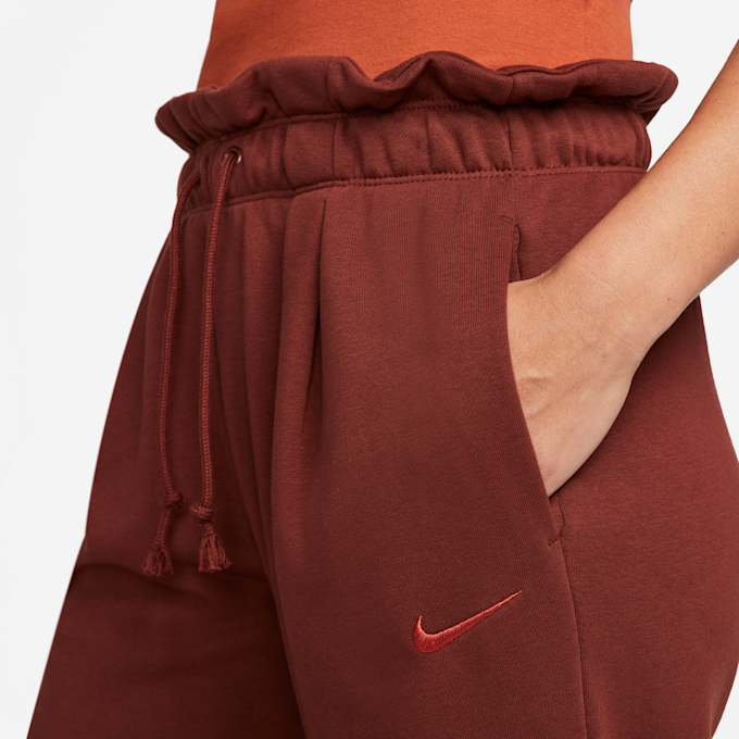Nike   Sportswear Everyday Modern High-Waisted Fleece Open-Hem Pants vermelho 16168 3