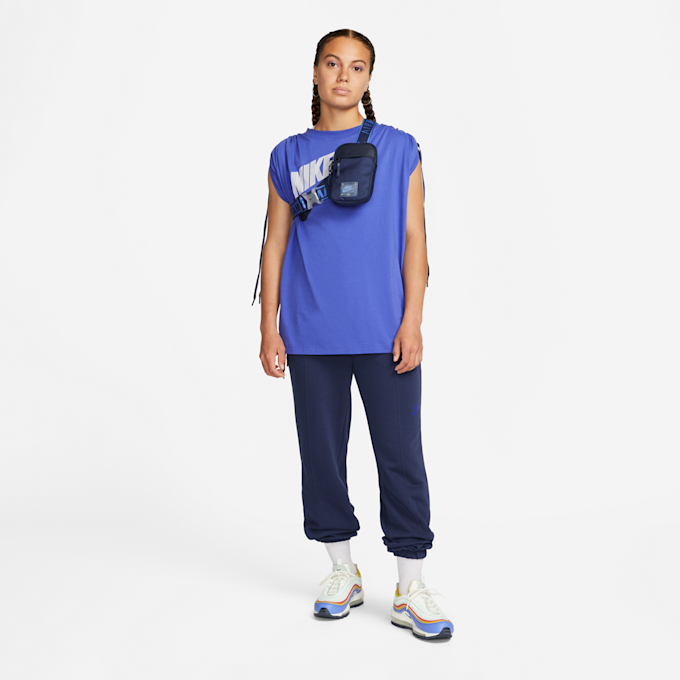 Nike Sportswear Women's loose Fleece Dance Pants bleu 16172 5