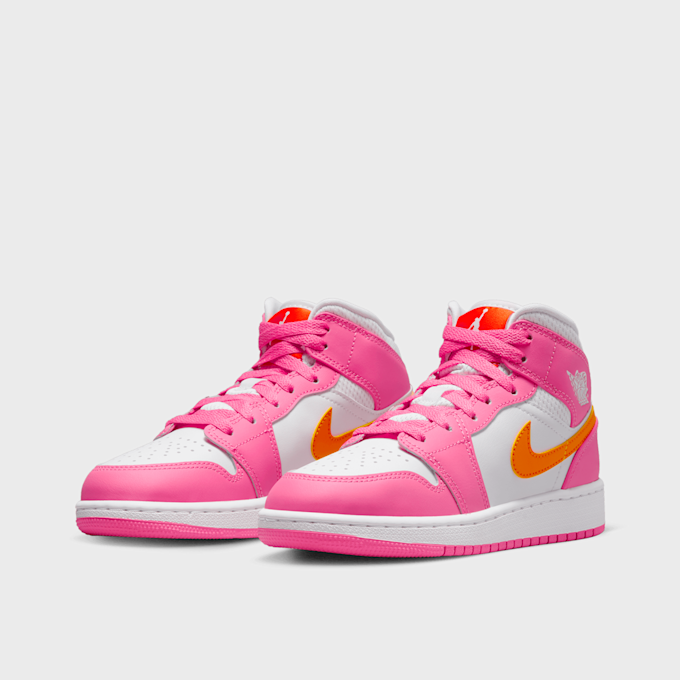 Jordan Air Jordan 1 Mid (GS) rosa 16237 4