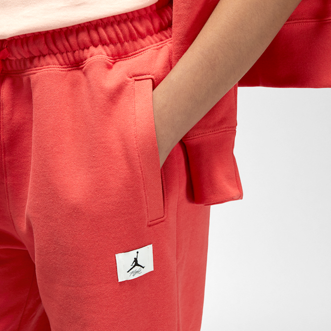 Jordan Flight Fleece Pants czerwony 16345 3