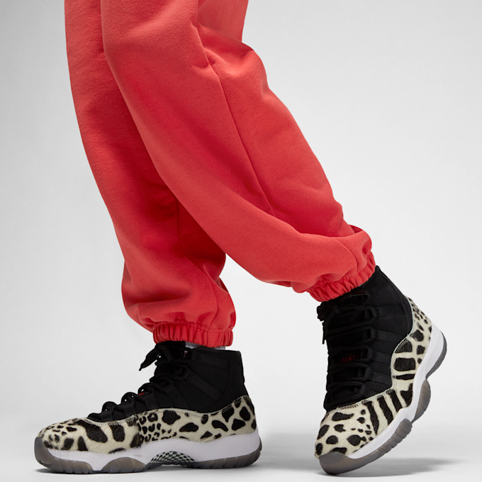 Jordan Flight Fleece Pants czerwony 16345 4