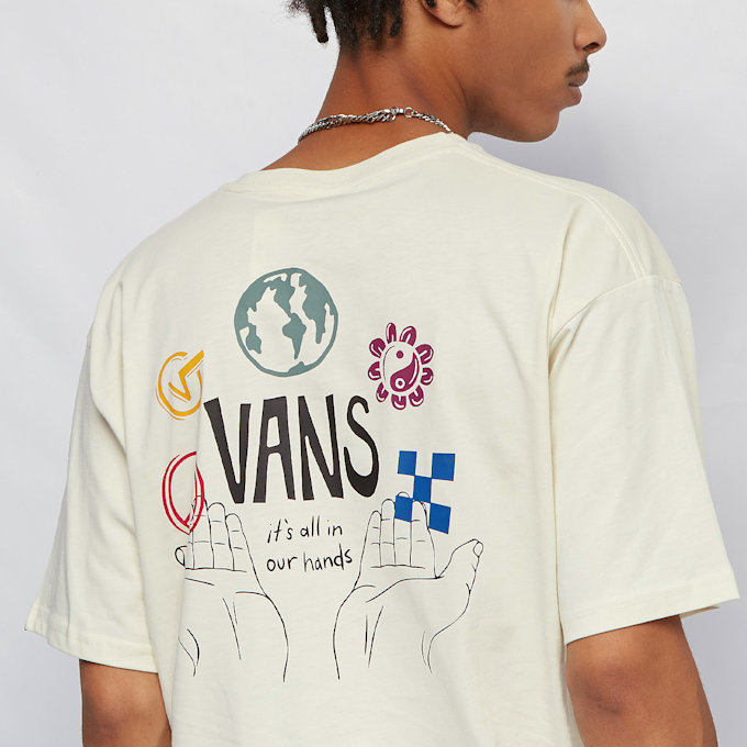 Vans In Our Hands Ss Tee wit 16507 5