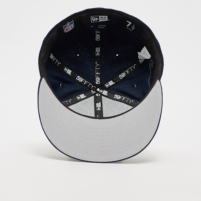 New Era 59Fifty Logoside NFL New England Patriots bleu 16508 4