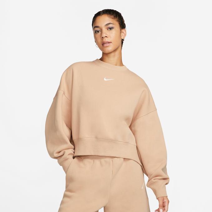 Nike Sportswear Phoenix Fleece Crewneck smeđa 16575 1