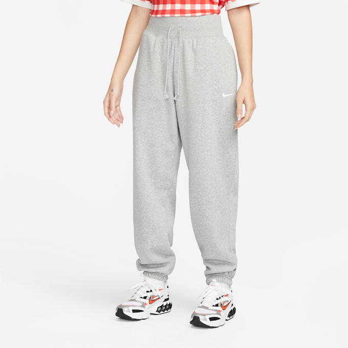 Nike   Sportswear Phoenix Fleece High-Waisted Oversized Sweatpants cinzento 16612 1