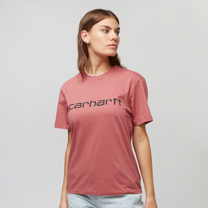 Carhartt WIP W' Short Sleeve Script T-Shirt oranje 16776 1
