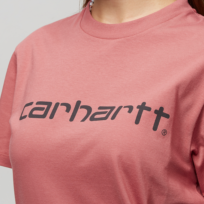 Carhartt WIP W' Short Sleeve Script T-Shirt oranje 16776 3