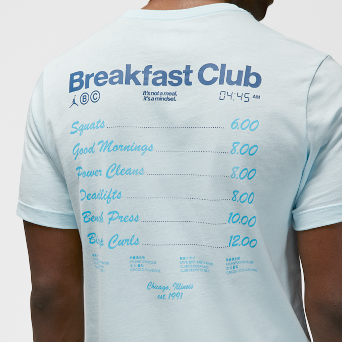 Jordan Dri-FIT Sport Breakfast Club T-Shirt plava 16833 5