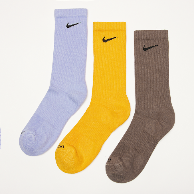 Nike 3 PACK - Everyday Plus Cushioned Training Crew Socks violeta 17012 1