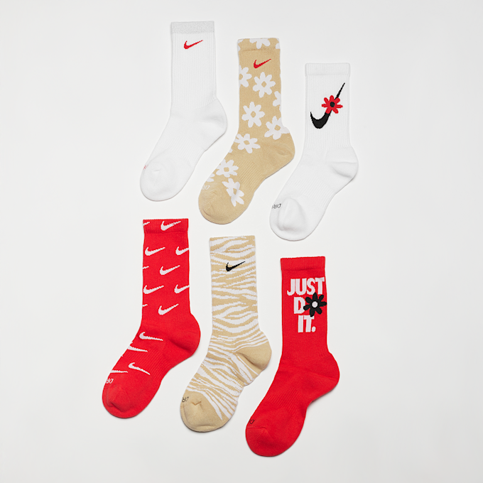 Nike 6 PACK - Everyday Plus Cushioned Crew Socks multicolor 17035 1