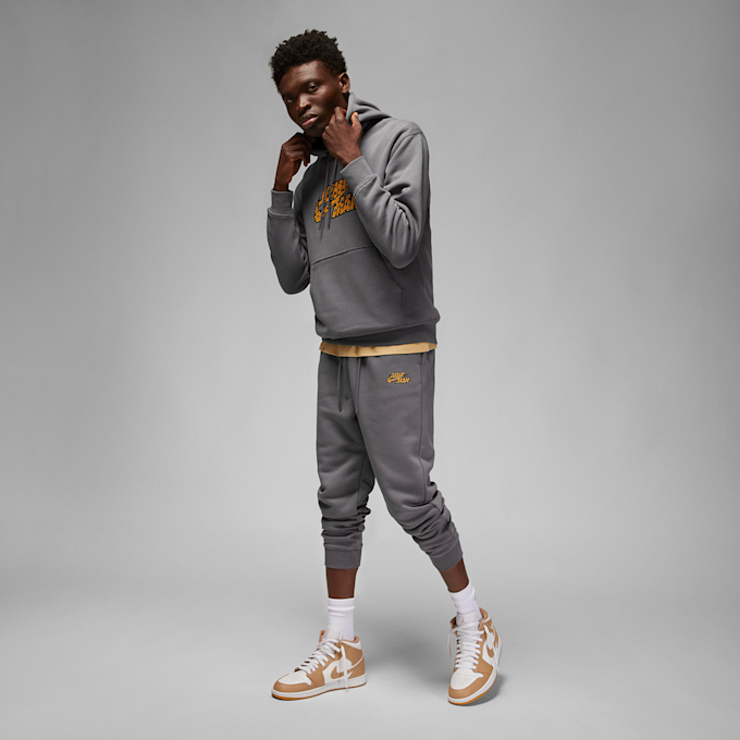 Jordan Flight MVP Jumpman Men's Fleece Pullover cinzento 17072 5