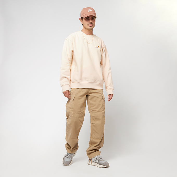 Carhartt WIP American Script Sweatshirt beige 17076 4