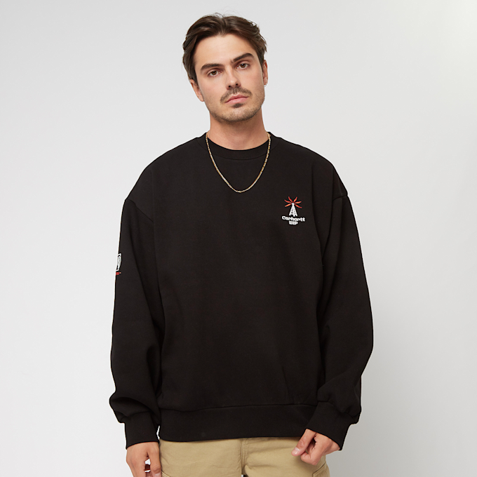 Carhartt WIP Connect Sweatshirt black bege 17085 1