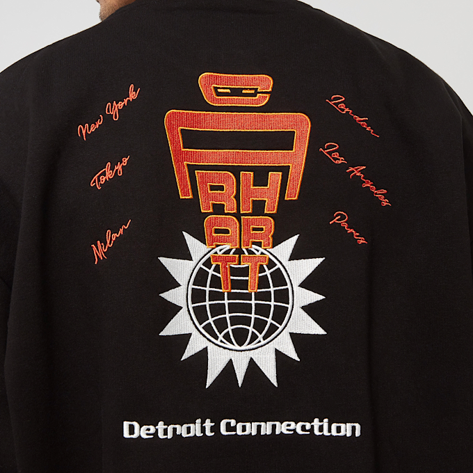 Carhartt WIP Connect Sweatshirt black beż 17085 5