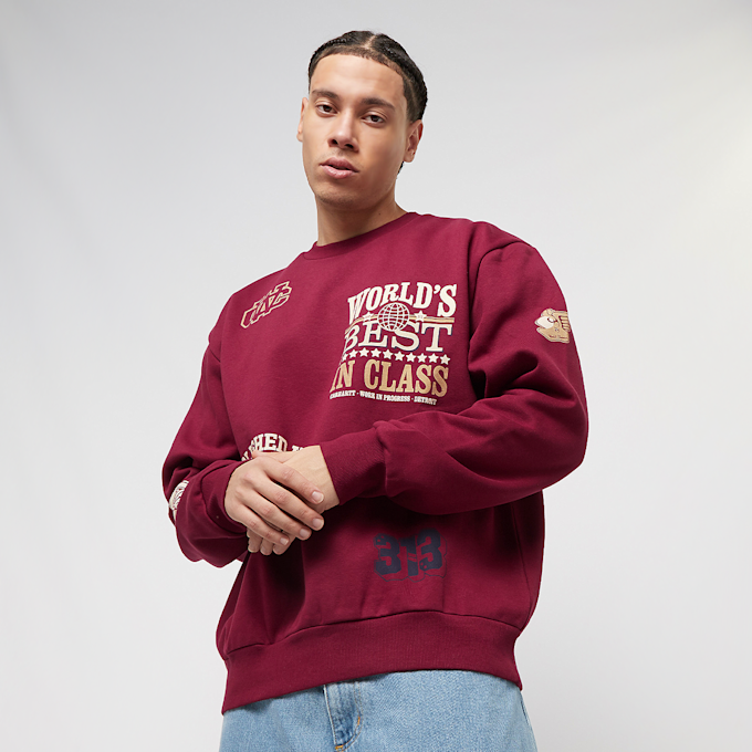 Carhartt WIP Multi World Sweatshirt rood 17091 1