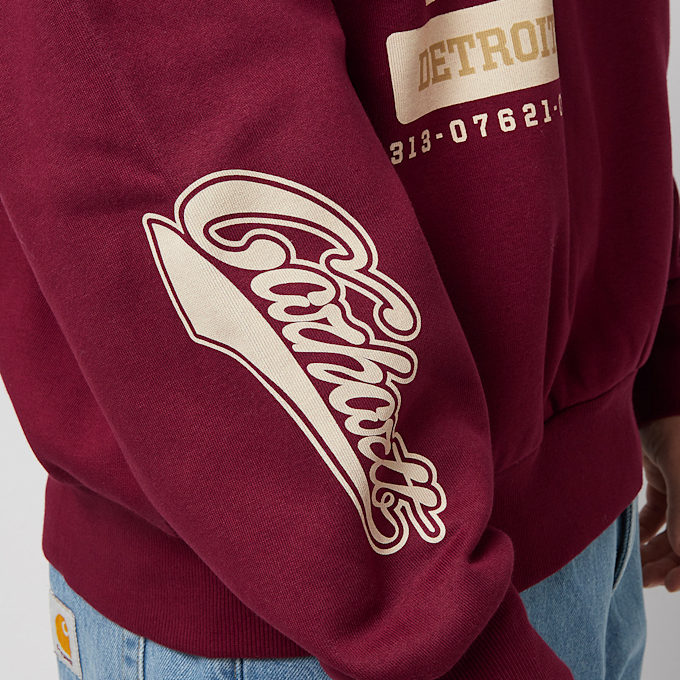 Carhartt WIP Multi World Sweatshirt crvena 17091 5