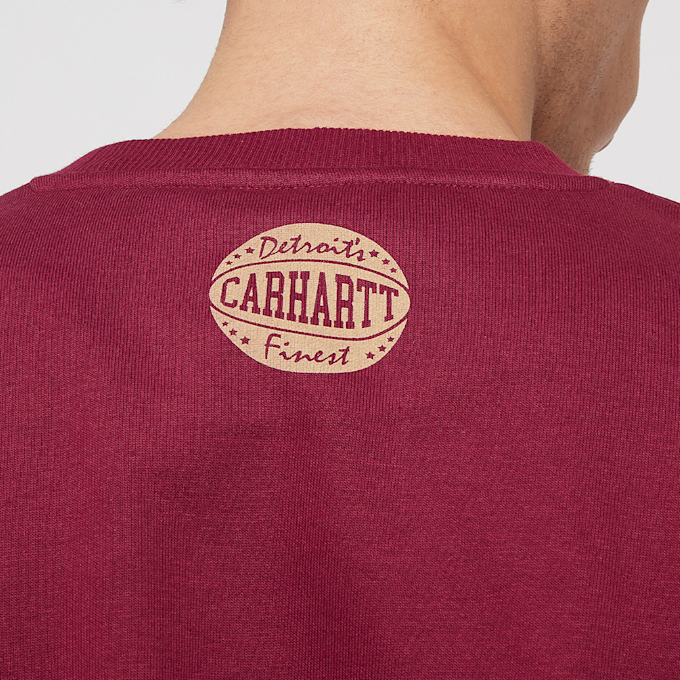 Carhartt WIP Multi World Sweatshirt crvena 17091 6