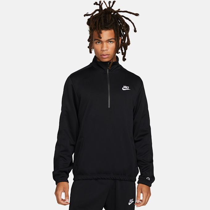 Nike Sportswear 1/2-Zip Poly-Knit Jacket noir 17177 1