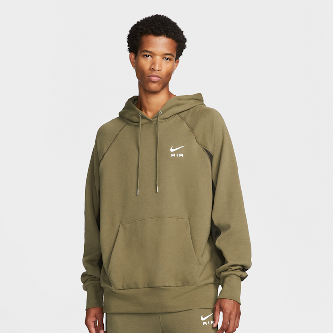 Nike French Terry Pullover Hoodie zelena 17188 1