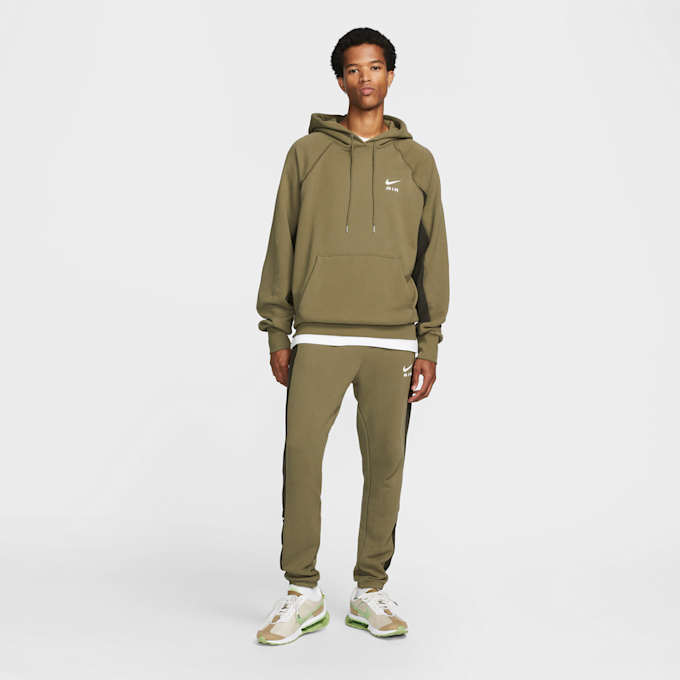 Nike French Terry Pullover Hoodie grün 17188 5