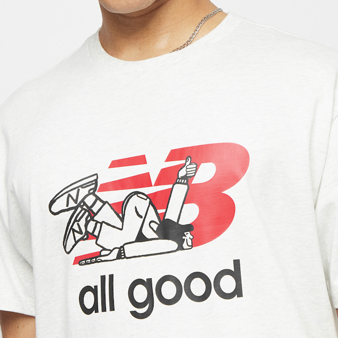 New Balance Athletics Seb Curi All Good Tee (124) grau 17274 3