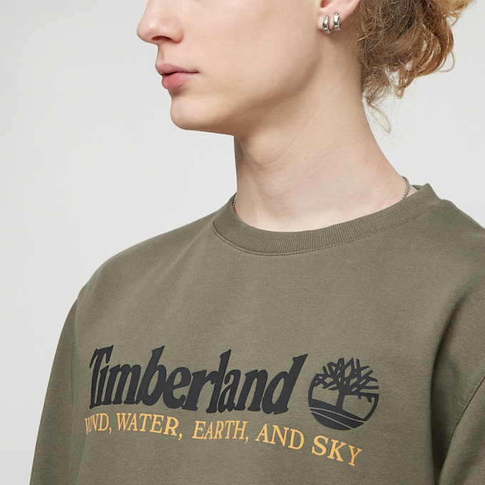 Timberland Wwes Crew Neck Sweatshirt (Regular Bb) zelena 17339 3