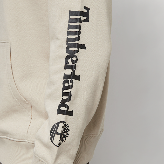 Timberland Epp - Stack Logo Print Hoodie (Regular Bb) szary 17343 4