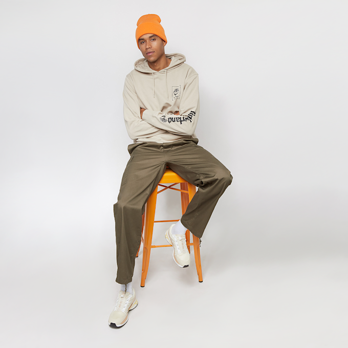 Timberland Epp - Stack Logo Print Hoodie (Regular Bb) grau 17343 5