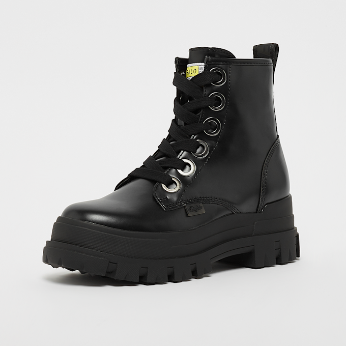 Buffalo Aspha Lace Up Hi schwarz 17386 2