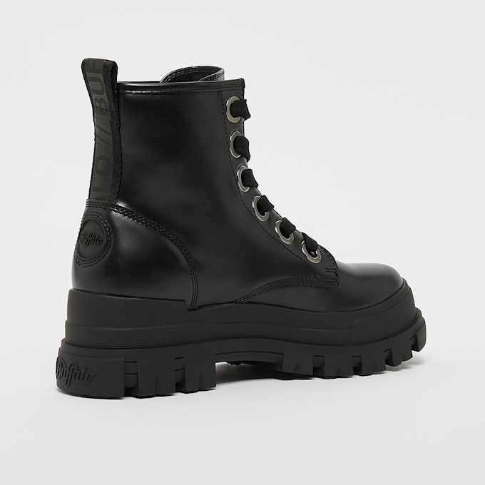 Buffalo Aspha Lace Up Hi czarny 17386 3